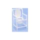 Healthline Standard Shower Commode Chair (CC601OP)